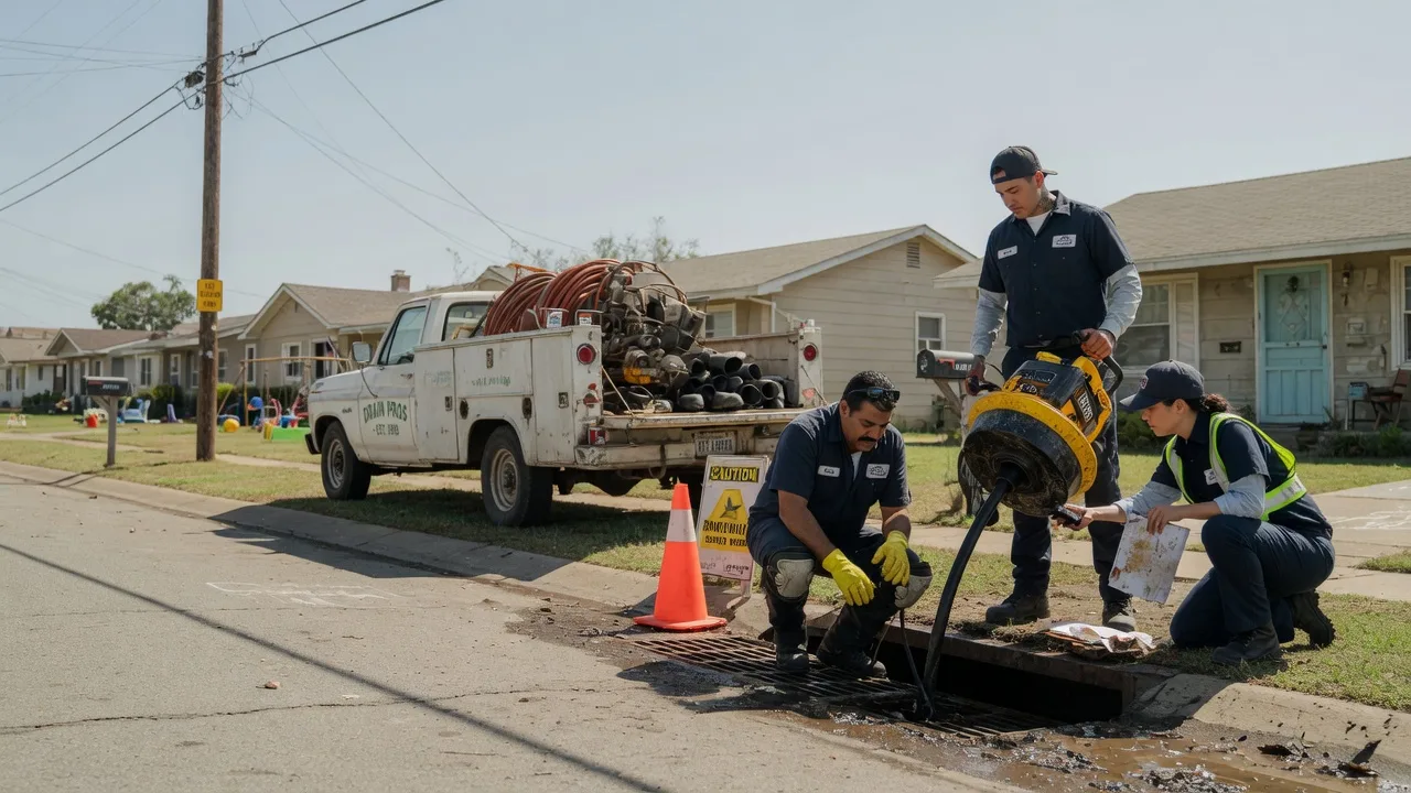 Drain Cleaning in Hornbeck, LA near me